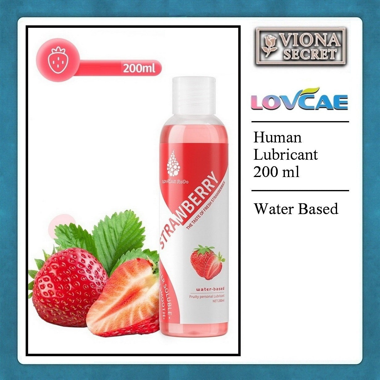 Pekalongan Midnight LoveAe RoDo Fruity 200ml - Human Lubricant LovCae Pelumas Intim