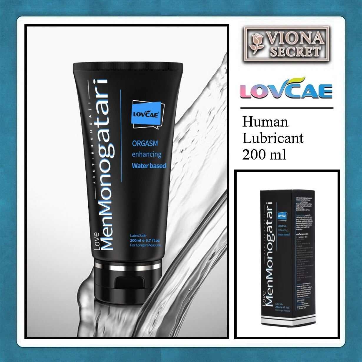 Pekalongan Midnight Monogatari Tube 200ml - Human Lubricant LovCae Pelumas Intim