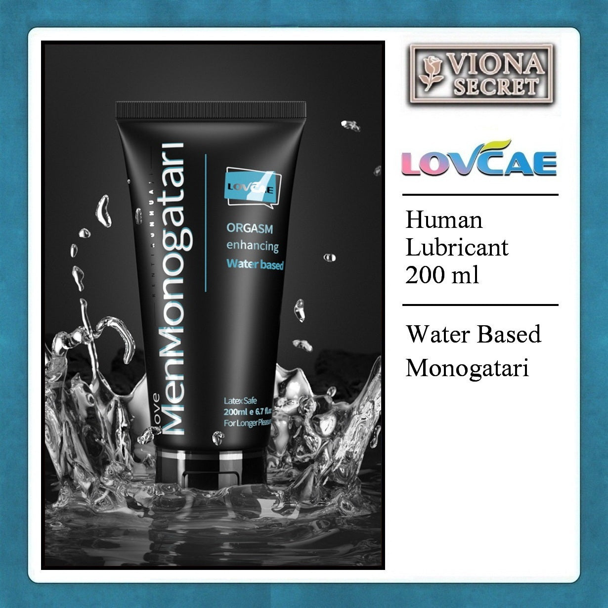 Pekalongan Midnight Monogatari Tube 200ml - Human Lubricant LovCae Pelumas Intim