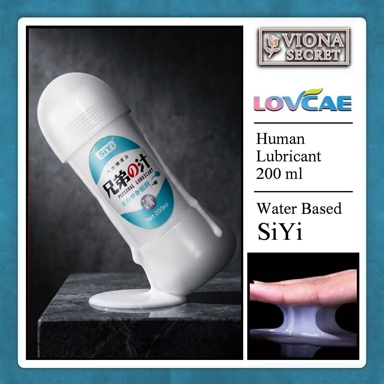 Pekalongan Midnight Siyi Samen 200 ml - Human Lubricant LovCae Pelumas Intim