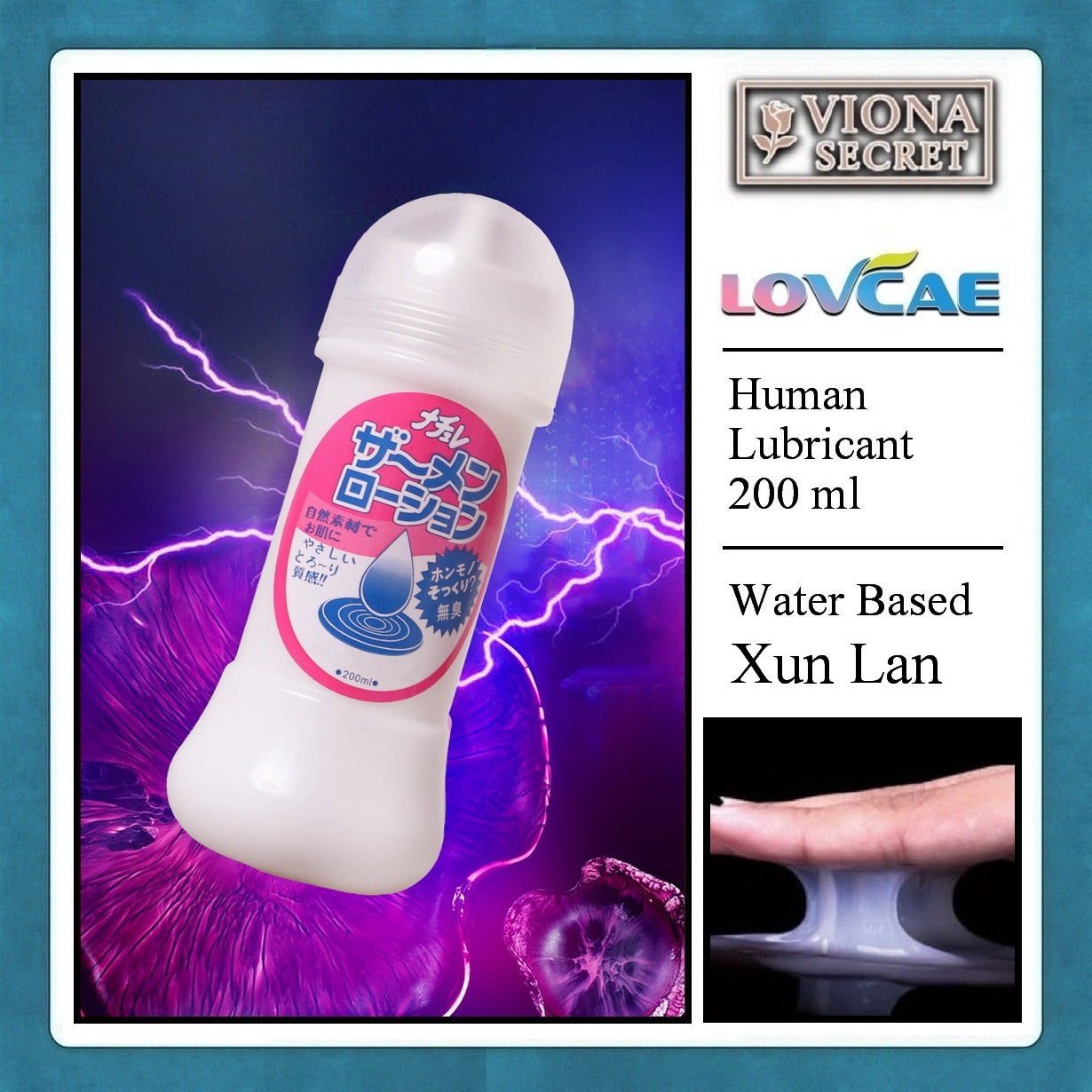 Pekalongan Midnight Samen XUN LAN 200ml - Human Lubricant LovCae Pelumas Intim