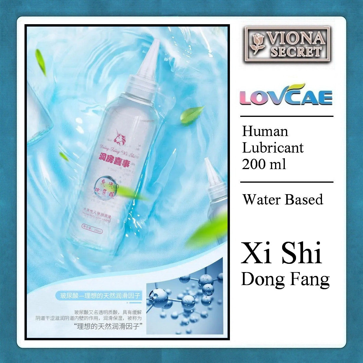 Pekalongan Midnight Xi Shi Dong Fang 200ml - Human Lubricant LovCae Pelumas Intim