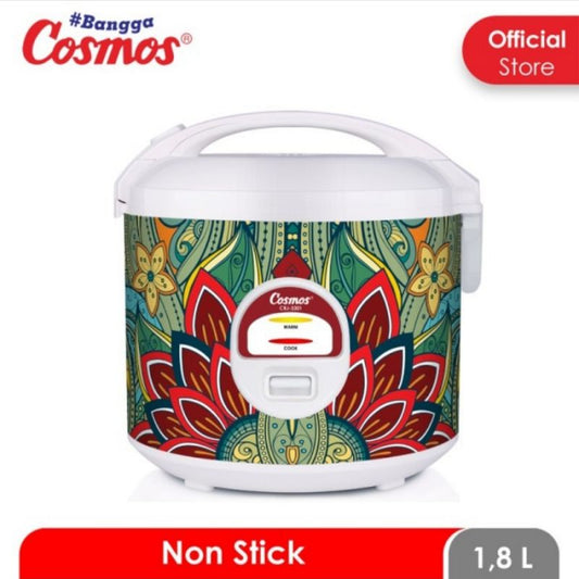 Pekanbaru Magic Com Cosmos Crj 3301 1.8 Liter / Rice Cooker Cosmos Crj 3301 1.8 Liter / Penanak Nasi