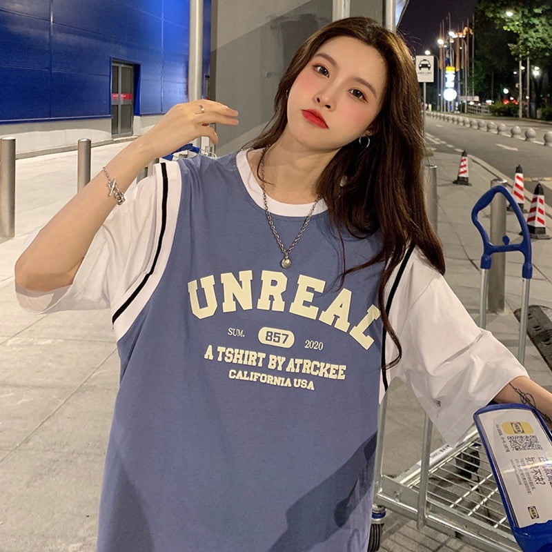 Kaos Oversize Kemeja Kaos Unreal A Tshirt By Atrckee Kaos Couple Unisex Tshirt Berkualitas Korean Style