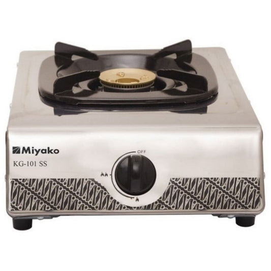 Pekanbaru Kompor Gas Miyako Kg-101 Ss / Kg 101Ss / Kompor Gas 1 Tungku