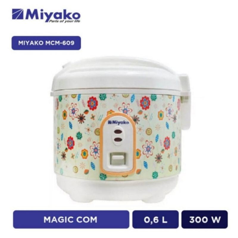 Pekanbaru Magic Com Miyako Mcm 609 (0.6L)