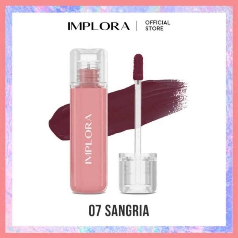 Pekanbaru Implora Jelly Tint Implora Jelly Tint 3X Bibir Halus, Glossy, Dan Bervolume