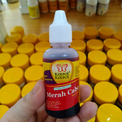 Pekanbaru Koepoe Koepoe Food Colouring / Pewarna Makanan Cair 30Ml