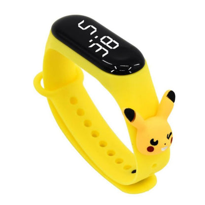 Pekanbaru Jam Tangan Anak Karakter Led Motif Kartun Gelang Anak Perempuan Laki Laki