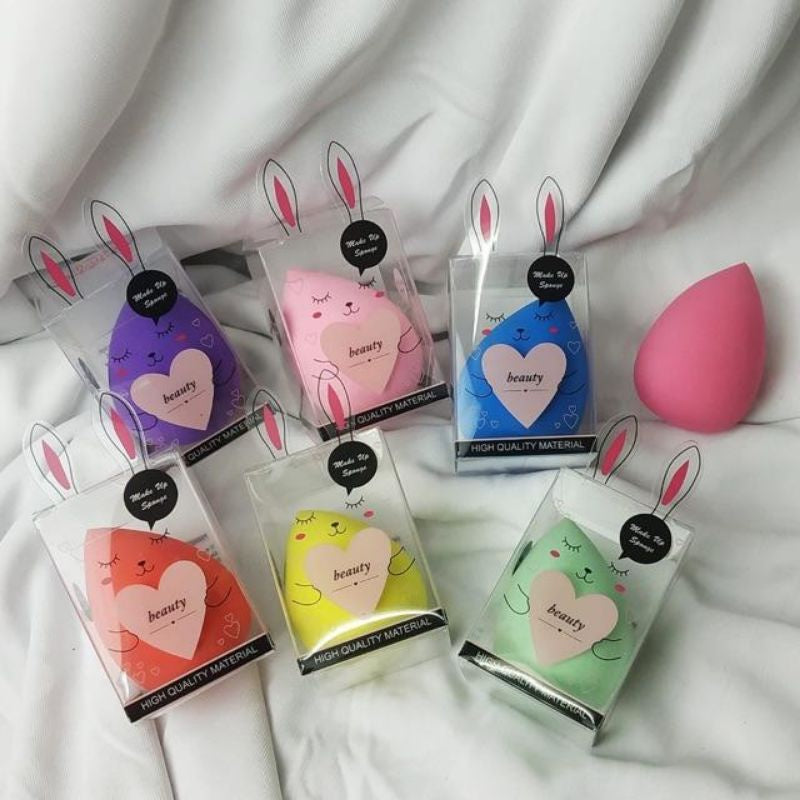 Pekanbaru (Premium) Beauty Blender Sponge Makeup / Spon Puff Telur / Complexion Spons