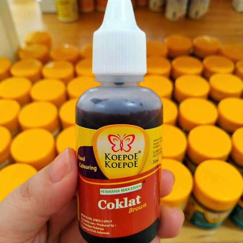 Pekanbaru Koepoe Koepoe Food Colouring / Pewarna Makanan Cair 30Ml