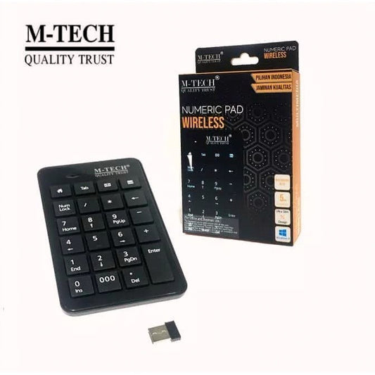 Pekanbaru Keyboard Numeric Wireless M-Tech