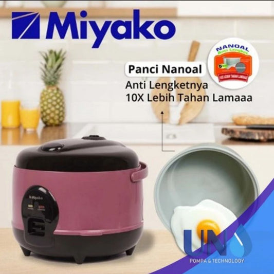 Pekanbaru Magic Com Rice Cooker Miyako 1.2 L Anti Lengket Mcm 512 C Sbc Miyako Mcm 512C Sbc