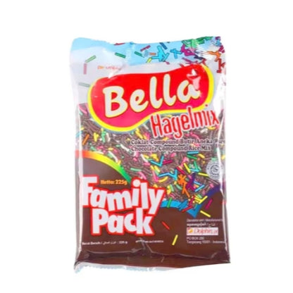 Meses Bella Hagelslag & Hagelmix / Cokelat Compound Butir / Chocolate Compound / Selai Cokelat - COD