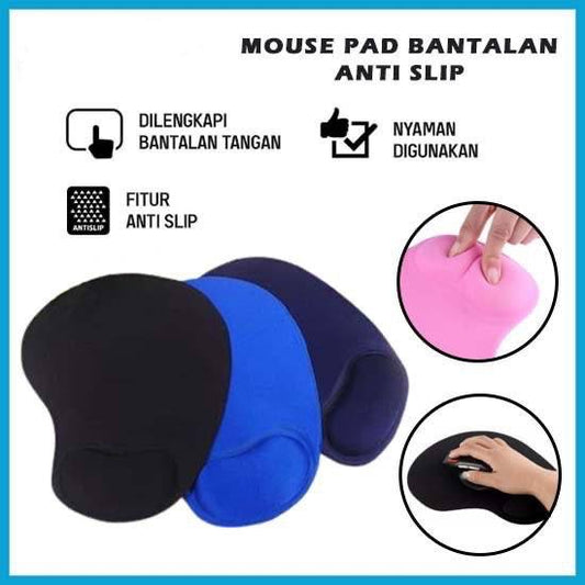 Pekanbaru HR- 12C Mousepad Mouse Pad Alas Bantalan Sandaran Pergelangan Tangan Tatakan Aksesoris Komputer Wrist Rest