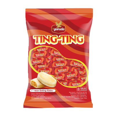 Permen Kacang Garuda Ting-Ting / Peanut Bar Candy / Permen Enting - Manis, Hangat, Tradisional, COD
