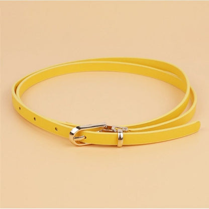 Pekanbaru Ikat Pinggang Gesper Belt Kecil Wanita Bahan Kulit Pu / Tali Pinggang Wanita / Gesper