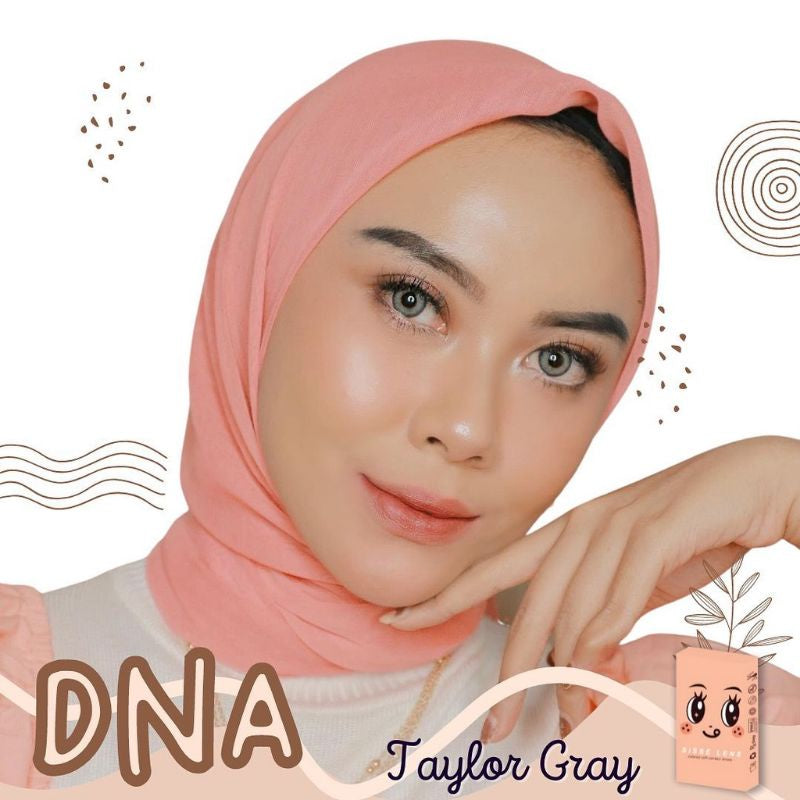 Pekanbaru Sisse Lens Dna Taylor Gray Normal S/D -5.00