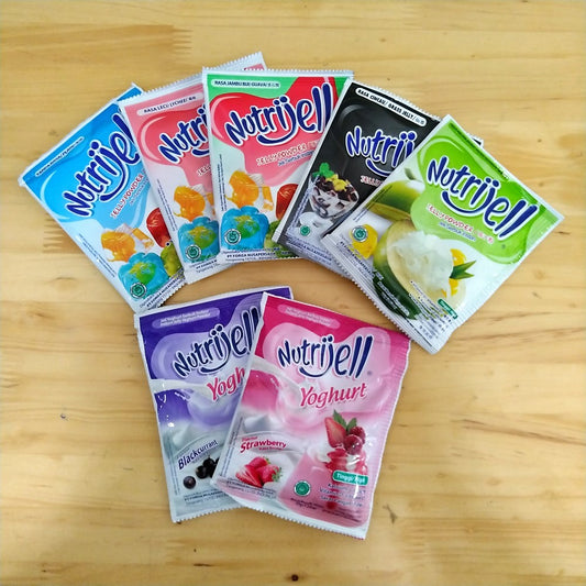 Pekanbaru Nutrijell Jelly Powder / Agar Agar Berbagai Varian Sachet