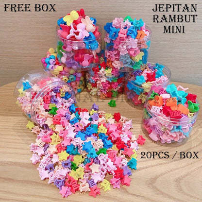 Pekanbaru 20Pcs Jepit Rambut Mini Anak / Jepitan Rambut