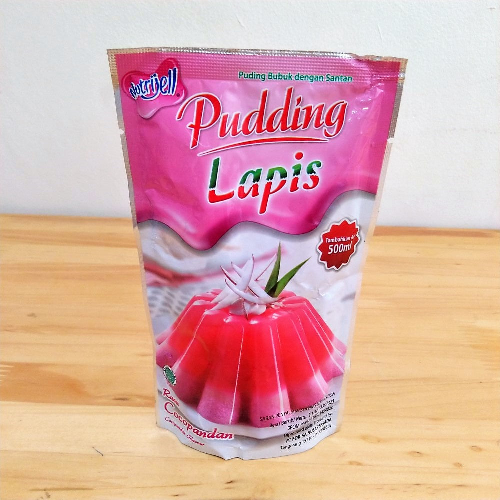Pekanbaru Nutrijell Pudding Susu Ii Santan Ii Lapis