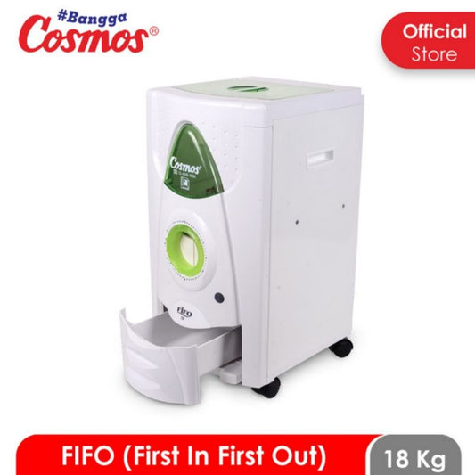 Pekanbaru Rice Box Cosmos 18 Fifo/ Tempat Beras Cosmos
