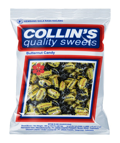 Permen Collin's / Collins Quality Sweets / Kembang Gula Rasa Kacang / Butternut Candy / Permen Manis