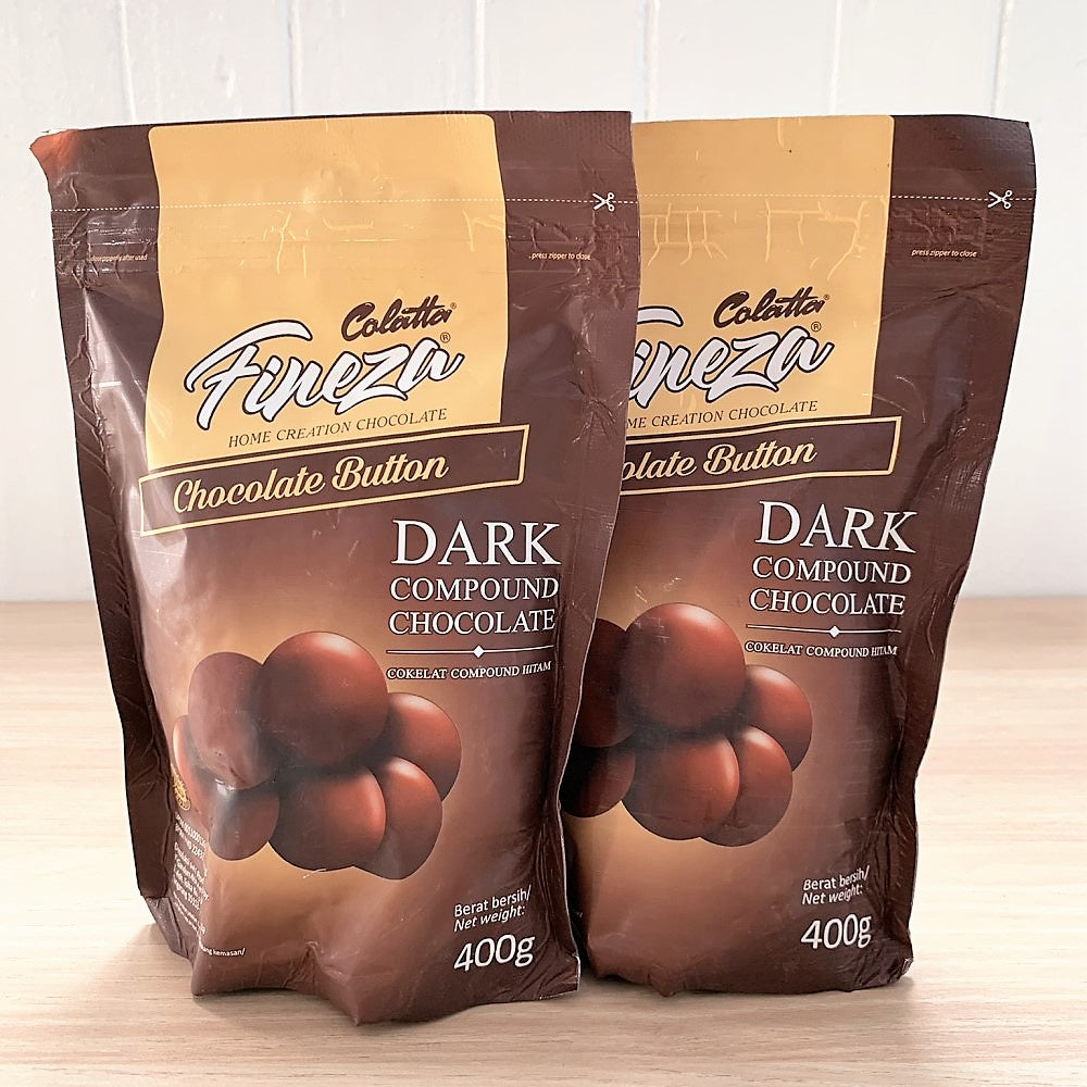 Pekanbaru Colatta Fineza Chocolate Button / Coklat Kancing 400G