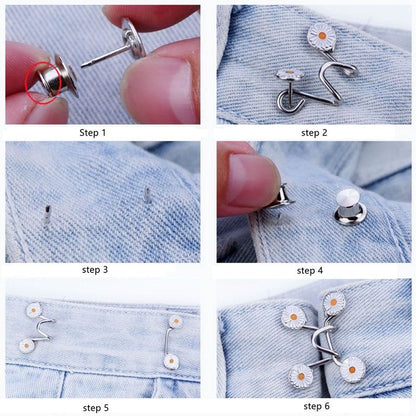 Pekanbaru Kancing Pengecil Jeans,Kancing Ajaib,Pengecil Jeans,Detachable