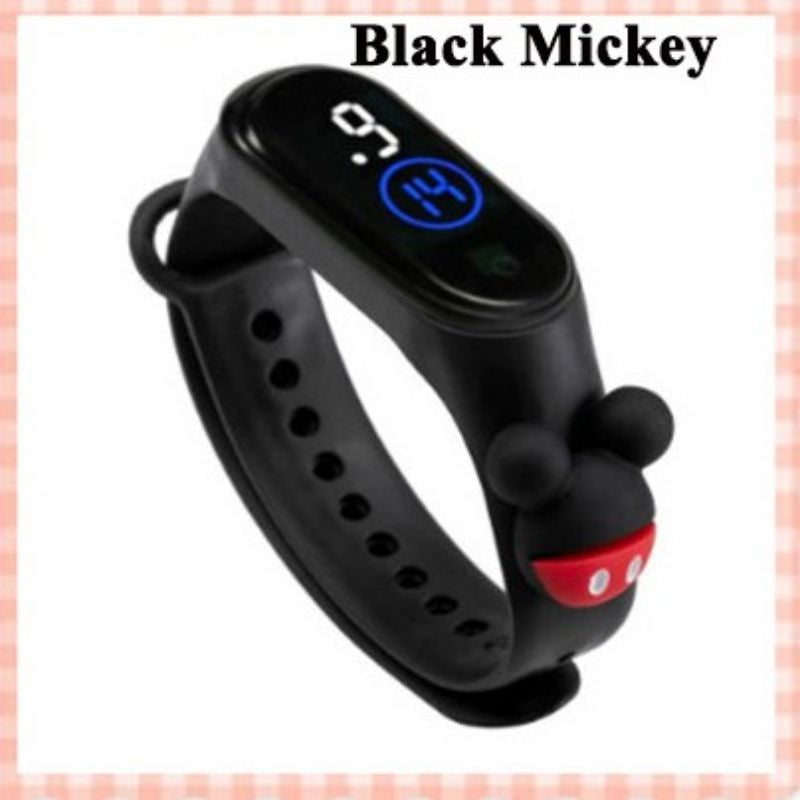 Pekanbaru Jam Tangan Anak Karakter Led Motif Kartun Gelang Anak Perempuan Laki Laki