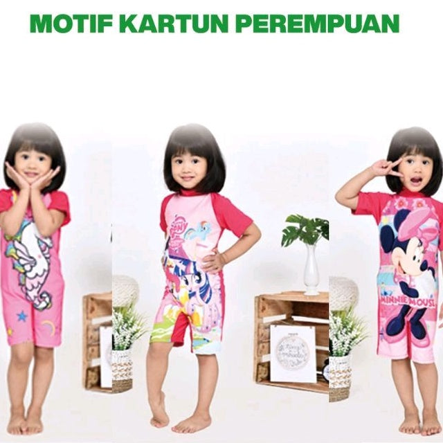 Pekanbaru Baju Renang Anak Karakter /Baju Berenang Anak /Cloth Swimming