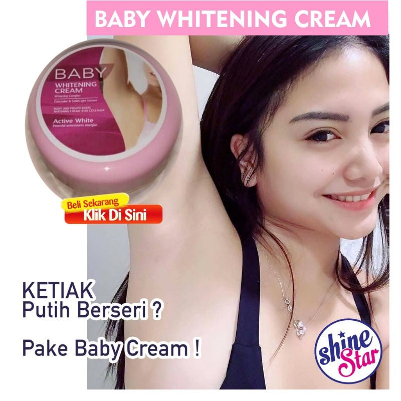 Pekanbaru Pemutih Ketiak Baby Whitening Cream Pemutih Shinkurim Original Bpom