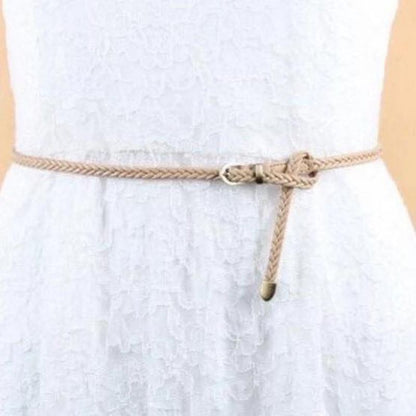 Pekanbaru Ikat Pinggang Gesper Belt Kecil Wanita Bahan Kulit Pu / Tali Pinggang Wanita / Gesper
