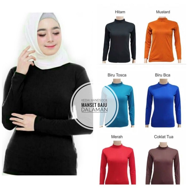 Pekanbaru Manset Kaos Manset Baju Daleman Wanita