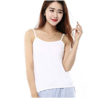 Pekanbaru Tank Top Tali Kecil | Singlet | Tank Top Tali|Sale Murah 1 Kg Muat 12Pc | Bahan
