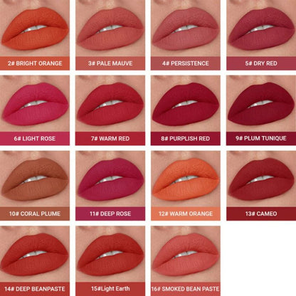 Pekanbaru Saniye Lip Tint Mini Matte Capsule Shape Liquid Lipstik Lipgross