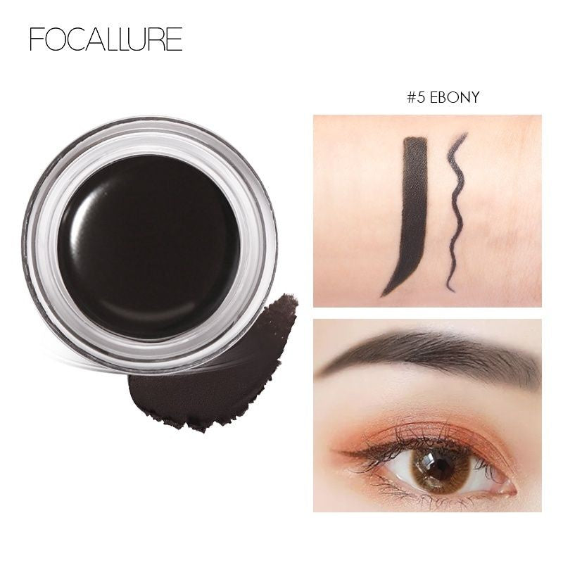 Pekanbaru Focallure Eyebrow Gel Focallure Cream Gel Waterproof Pensil Alis Krim