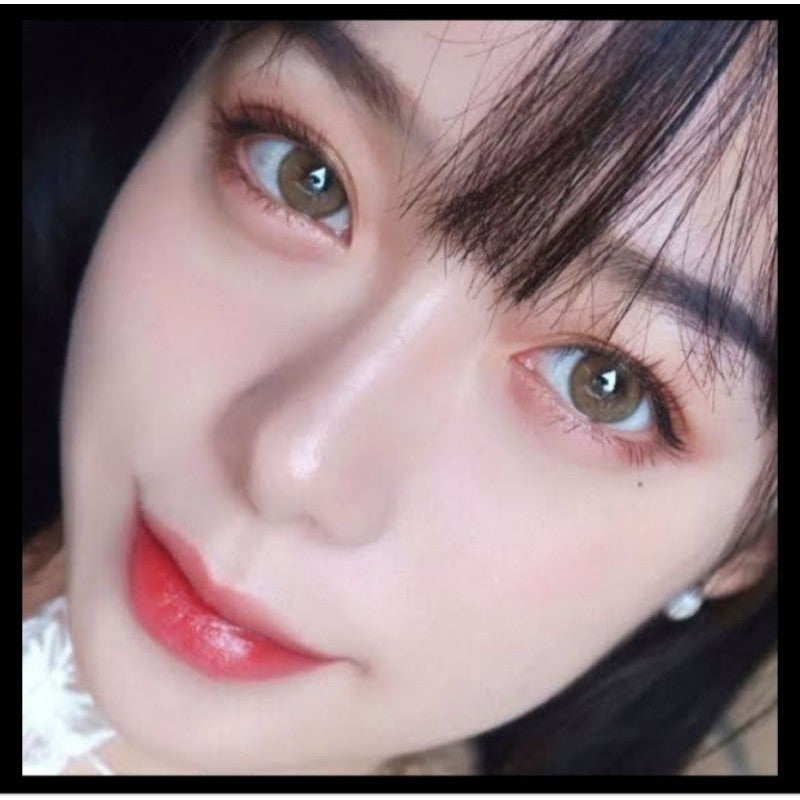 Pekanbaru Softlens Recipe Dia 14.5Mm Normal & Minus Grey Brown Blue (-0.50 S/D -6.00) Gray Ctk