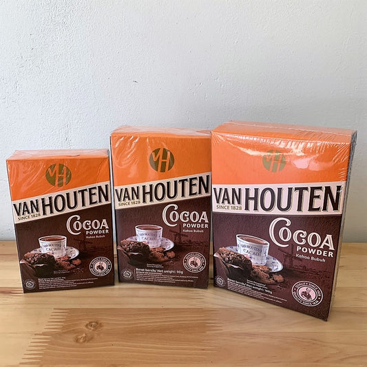 Pekanbaru Van Houten Cocoa Powder / Cokelat Bubuk 40Gr / 80Gr / 165Gr