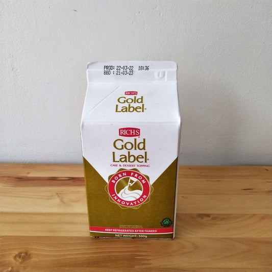Pekanbaru Rich'S Whipping Cream Gold Label 500Gr (Instan Only)