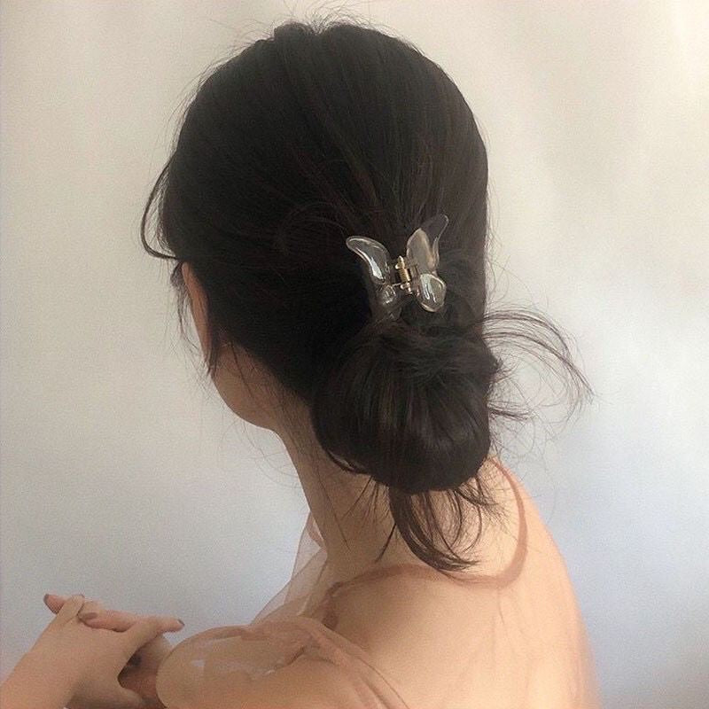 Pekanbaru Jedai Rambut Motif Kupu Kupu Warna / Jepitan Rambut Butterfly
