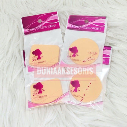 Pekanbaru Spons Make Up Murah/Spon Sponge Bulat/Spon Kotak/Spon Foundation