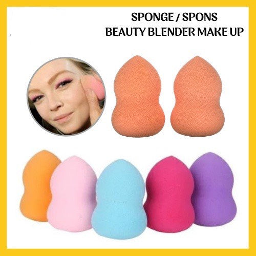 HR- [SPONS MAKEUP] Mini Beauty Blender SPONGE PUFF EGG Drop Contouring Spon Makeup
