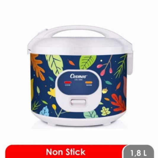 Pekanbaru Magic Com Cosmos Crj 3306 1.8L/ Rice Cooker Cosmos Crj 3306 1.8L