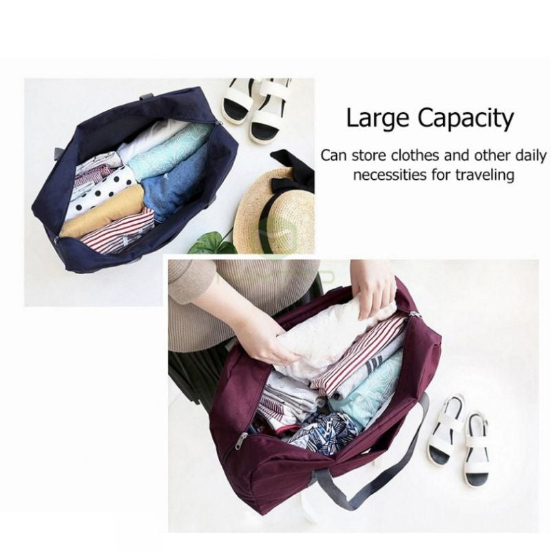 Pekanbaru Tas Travel Lipat Jumbo Foldable Travel Bag Tas Hand Carry Jinjing