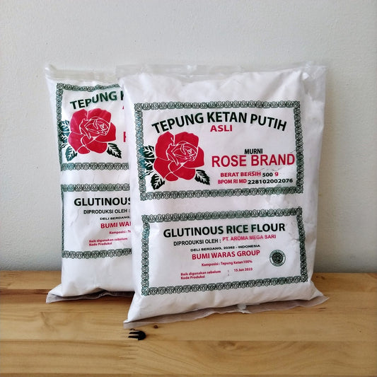 Pekanbaru Rose Brand Tepung Ketan Putih 500G