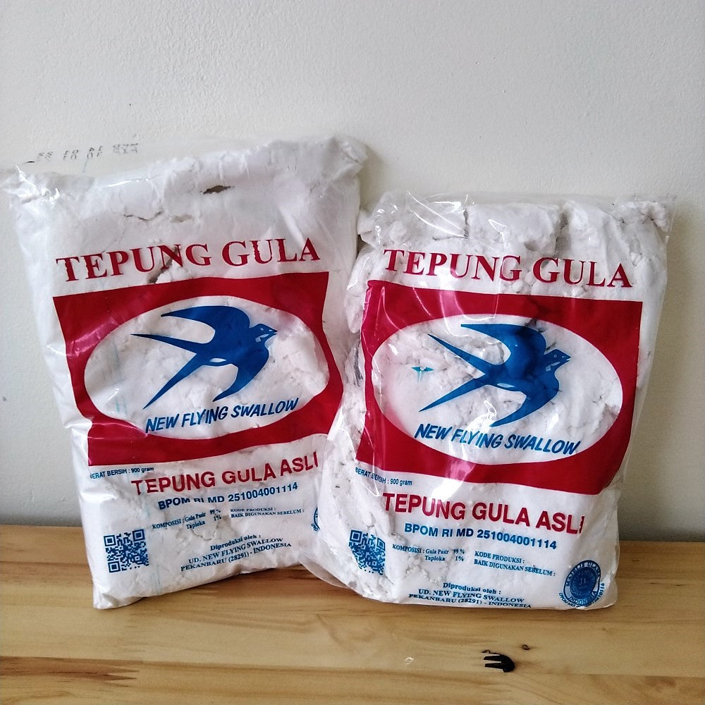 Pekanbaru New Flying Swallow Tepung Gula Asli 900Gr