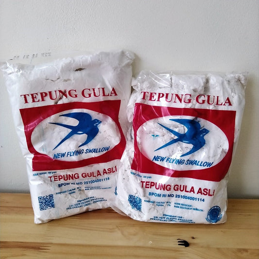 Pekanbaru New Flying Swallow Tepung Gula Asli 900Gr