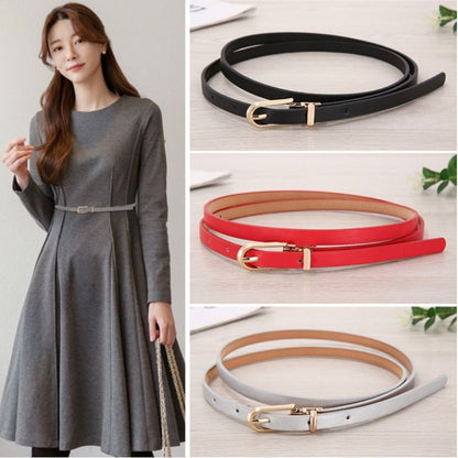 Pekanbaru Ikat Pinggang Gesper Belt Kecil Wanita Bahan Kulit Pu / Tali Pinggang Wanita / Gesper