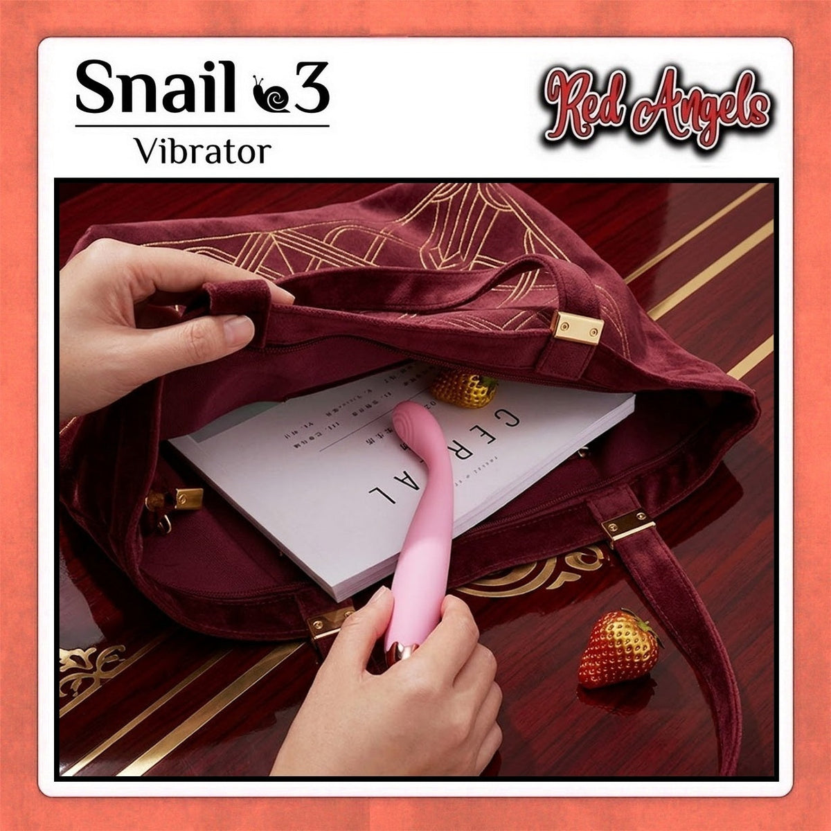 Pekalongan Red Angels Vibrator Snail 3 Charge